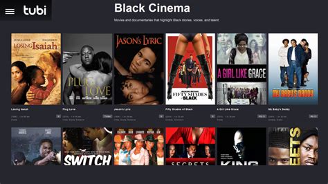 Watch Free Black Cinema Movies and TV Shows Online